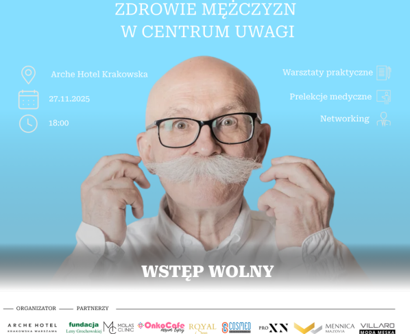 Movember w Arche – Rak prostaty to nie wyrok. Profilaktyka i edukacja w centrum uwagi