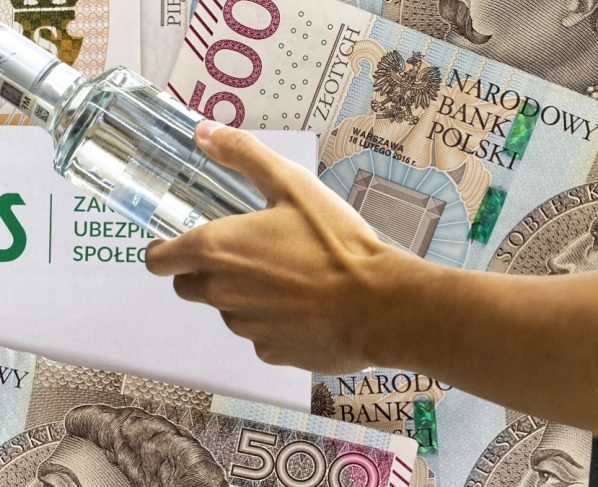 Coraz więcej zwolnień lekarskich przez alkohol. ZUS pokazuje nowe dane